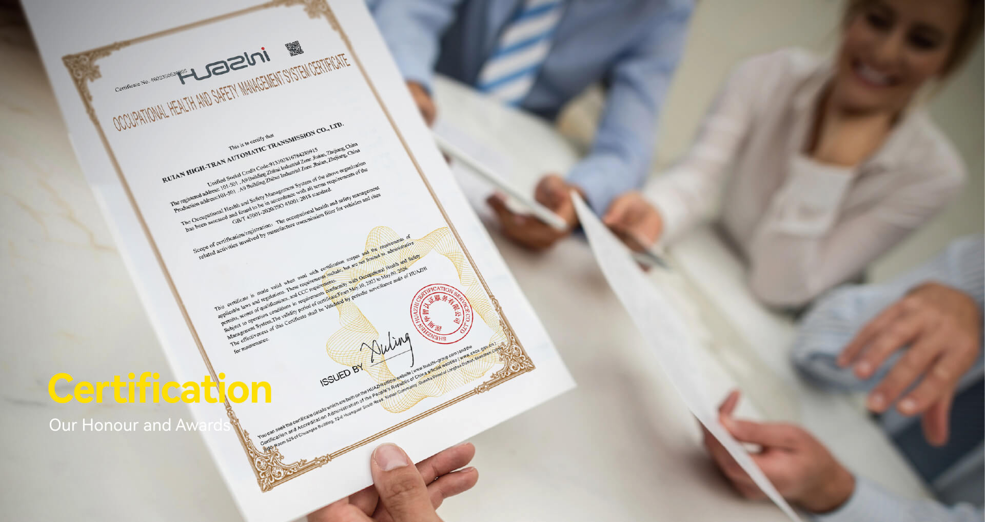 Certification
